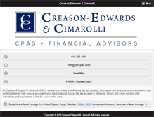 Tablet Screenshot of ceccpas.com